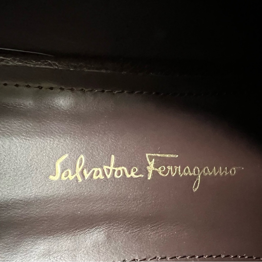 Salvatore Ferragamo Europilo Derby in Ganache Brown, Women’s US 9.5 - Picture 5 of 13